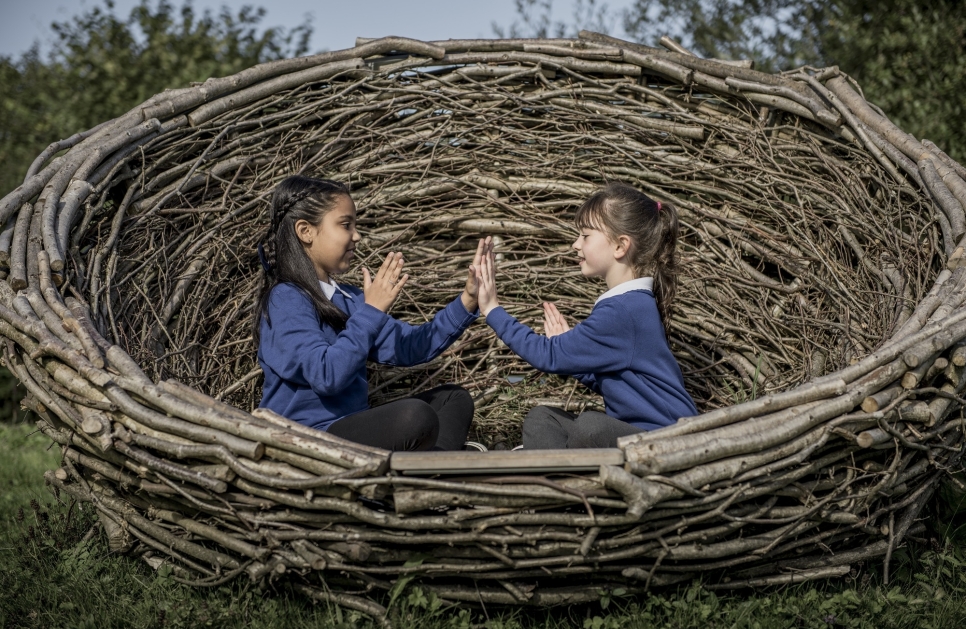 Slimbridge receives award for Outstanding Outdoor Learning